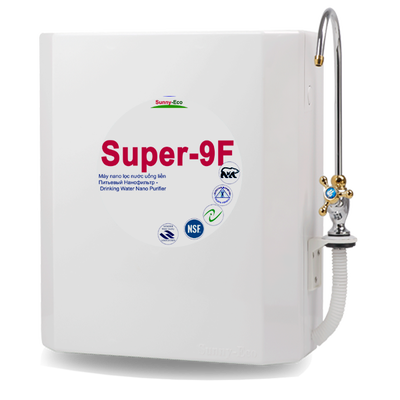 Máy lọc nước nano Super-9F - Xóa tan nỗi lo nước sạch 