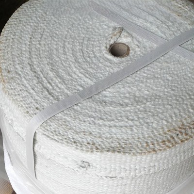 Vải ceramic chống cháy 1260 độ C, vải có sợi thép mỏng bên trong