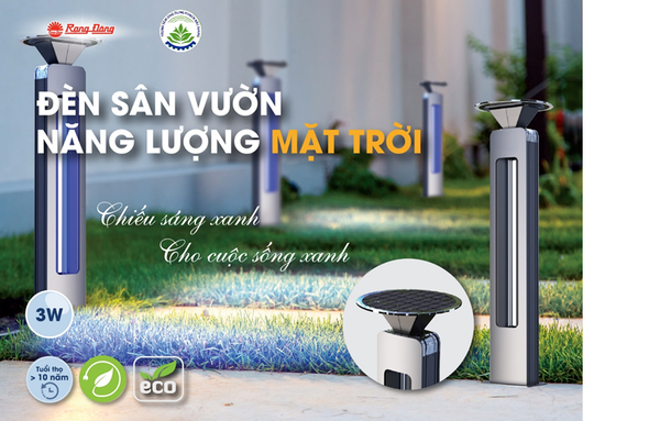 ĐÈN SÂN VƯỜN NLMT